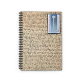 Seattle World's Fair Stamp Spiral Notebook