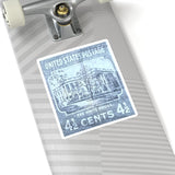 White House Stamp Sticker