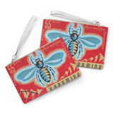 Honey Bee Retro Clutch Bag