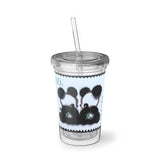 Panda Bear Stamp Acrylic Cup