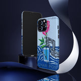 Skeleton Rose Tough Phone Case