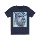 Giant Schnauzer Dog Stamp T-shirt