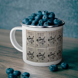 Religious Freedom 1957 Stamp Enamel Mug