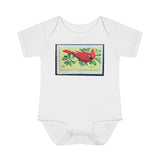 Cardinal Stamp Baby Onesie