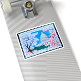 Cherry Blossoms Stamp Sticker