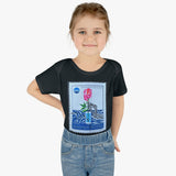 Skeleton Rose Stamp Baby Onesie