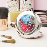 Mushroom Compact Travel Mirror