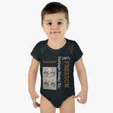 Freedom of Religion 1957 Postage Stamp - Infant Baby Rib Bodysuit 0M - 24Mo