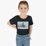 Fur Seal Stamp Baby Onesie