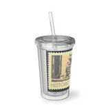 San Fran Cable Car Stamp Acrylic Cup