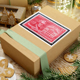 Alexander Hamilton Red Stamp Sticker