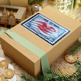 Air Mail USA Stamp Sticker