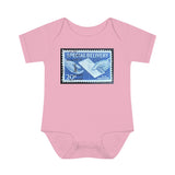 Special Delivery Stamp Baby Onesie
