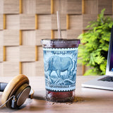 Blue Rhino Stamp Acrylic Cup