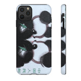 Panda Bear Asia Stamp - Tough Phone Case