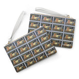 Pharmacy Medicine Stamp Clutch Bag