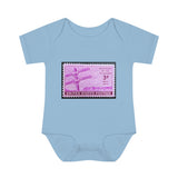 Telegraph Stamp Baby Onesie