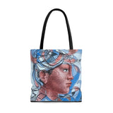 Artistic Face Tote Bag