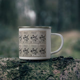 Religious Freedom 1957 Stamp Enamel Mug