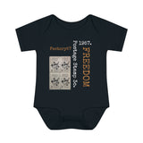 Freedom of Religion 1957 Postage Stamp - Infant Baby Rib Bodysuit 0M - 24Mo