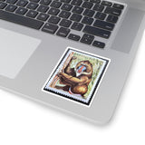 Baboon Africa Stamp Sticker
