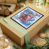 Artistic Face Stamp Sticker