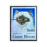 Cat Stamp Sticker