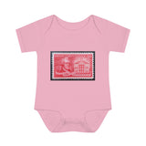 Alexander Hamilton Stamp Baby Onesie