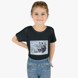 Panda Bear Stamp Baby Onesie