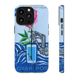Skeleton Rose Tough Phone Case