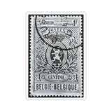 Belgium Stamp Sticker