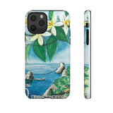 Japan Coastline Stamp - Tough Phone Case