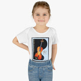Violin Stamp Baby Onesie