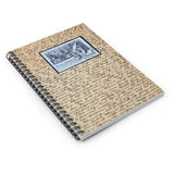 Microscope Stamp Spiral Notebook