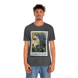 Blue Flowers Stamp T-Shirt