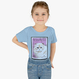 White Persian Cat Stamp Baby Onesie