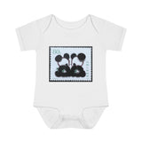 Panda Bear Asia Stamp Baby Onesie
