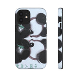 Panda Bear Asia Stamp - Tough Phone Case