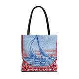 Sail Boat Tote Bag