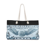 Trans-Atlantic Blue Travel Bag