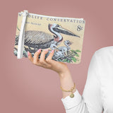 Pelican Clutch Bag