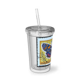 Moth Stamp Acrylic Cup