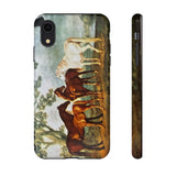 Wild Horses Stamp - Tough Phone Case