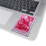 Ben Franklin Stamp Sticker