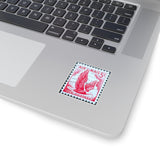 Red Eagle Stamp Sticker