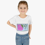 Strawberry Stamp Baby Onesie