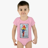 Parrot Bird Stamp Baby Onesie