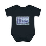 Wisconsin Stamp Baby Onesie