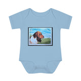 Basset Hound Dog Baby Onesie