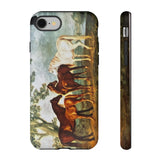 Wild Horses Stamp - Tough Phone Case